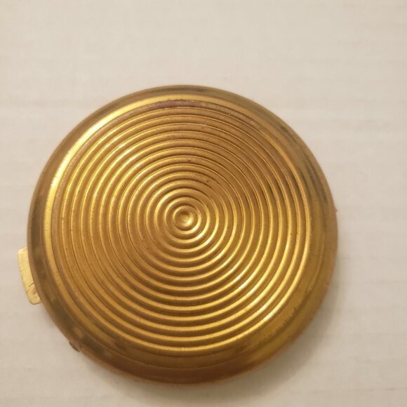 Vtg Glittery Compact Art Deco Whimsical Confetti Streamers - Picture 4 of 12